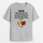 4851AGE1 schonen vatertag danke dass du mich liebst personalisierte hunde t shirts 4851ATYNC