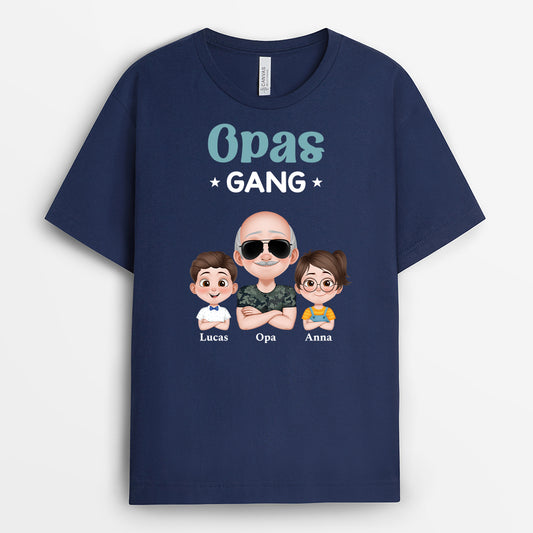 4861AGE2 papas gang kinder armeemuster t shirt papa personalisiert_ 4861A5H0B