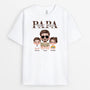 4886AGE1 der beste papa cartoon armeemuster weisses t shirt papa personalisiert_ 4886A5H0B
