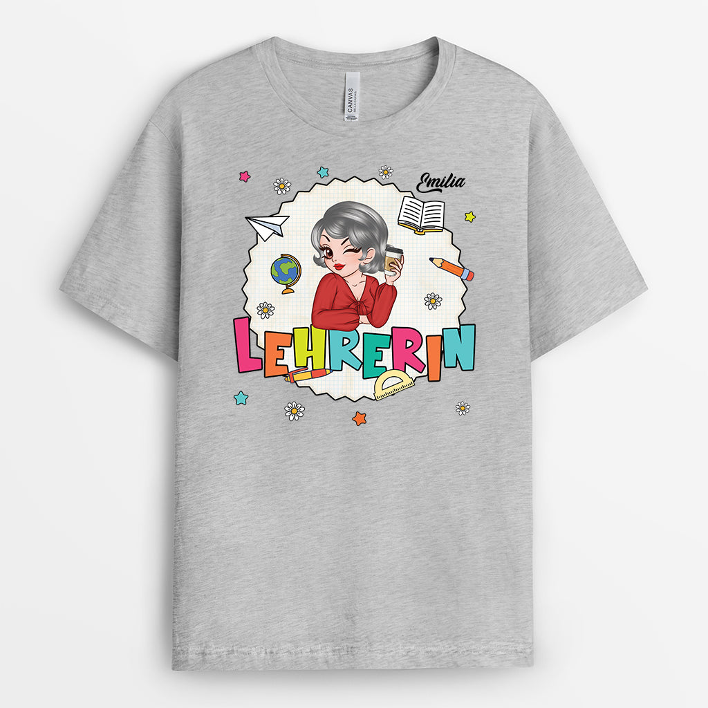 4965AGE2 trendige lehrerin personalisierte t shirts damen_ 4965A86NT