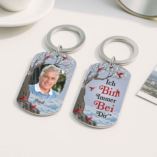 5015JGE2 erinnerungen fur immer aluminium schlusselanhanger personalisiert zur erinnerung mit foto 5015JKITA