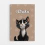 5032CGE1 katze pfoten personalisierte katze leinwand_ 5032CKK5D