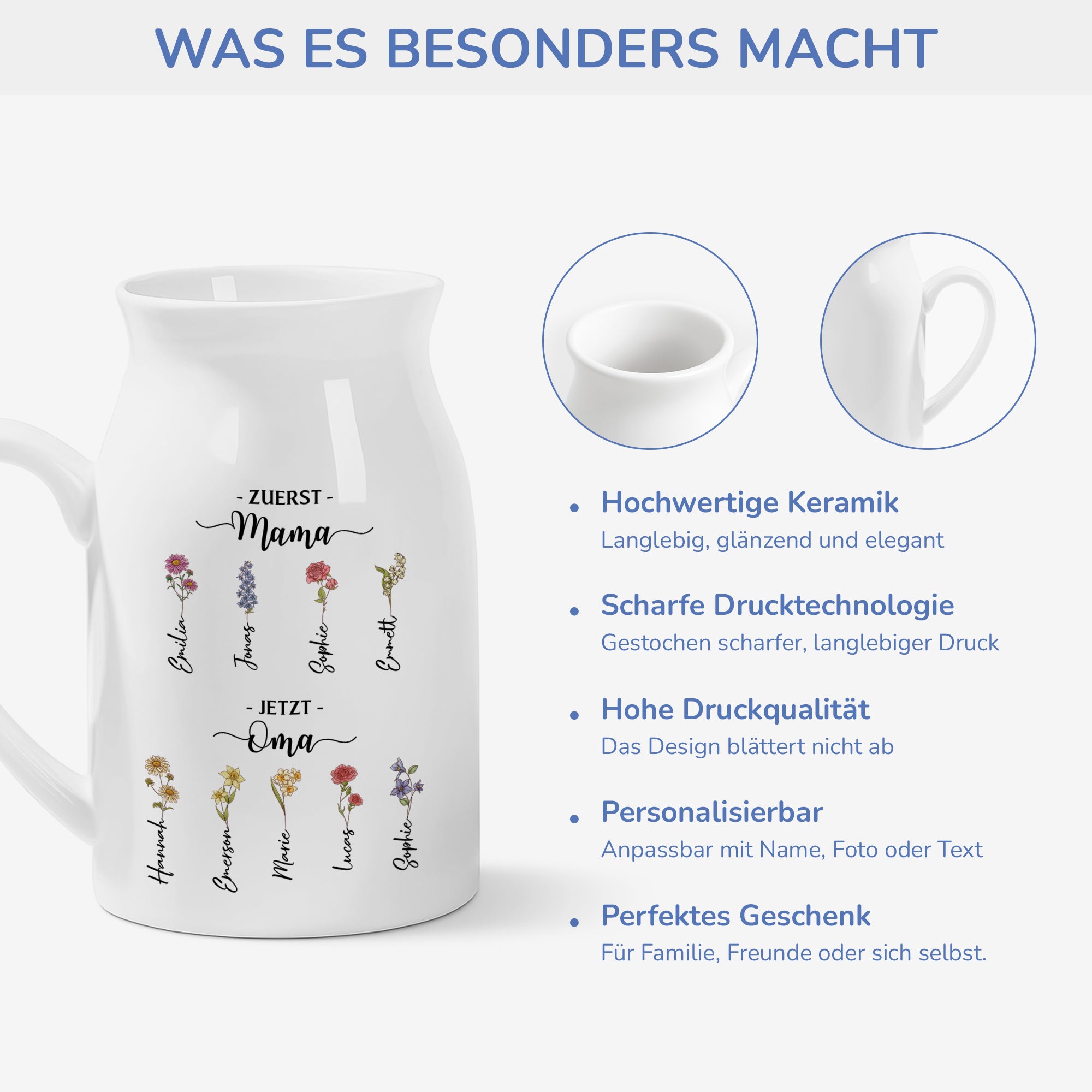 5040OGE4 zuerst mama jetzt oma keramik vase personalisiert_ paar 5040OTYNA