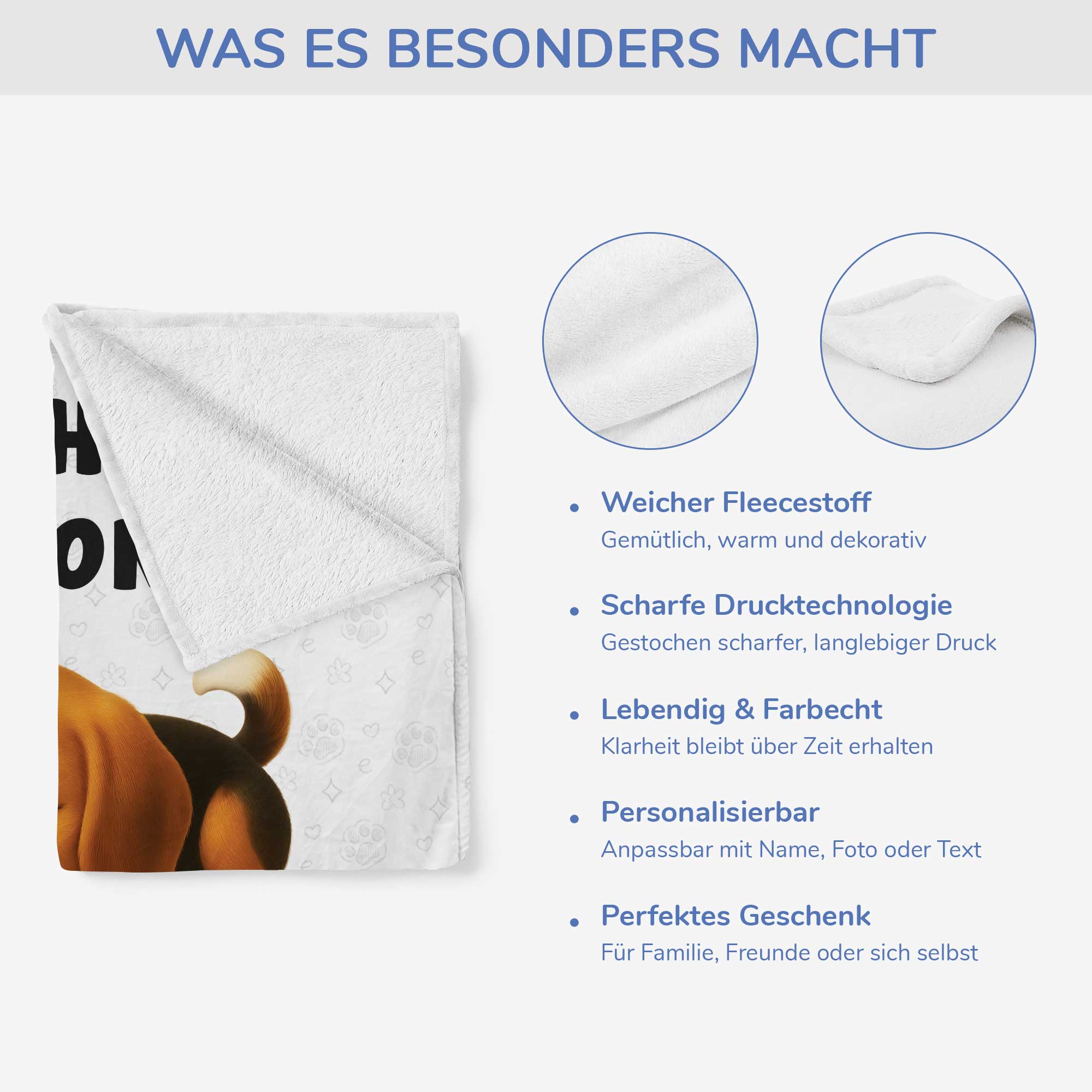 5041BGE4 geschutzt von kuscheldecke personalisiert_ hunde 5041B3GAC