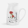 5073OGE1 blumen und tierkreiszeichen keramik vase personalisiert_ frauen 5073O8L7A