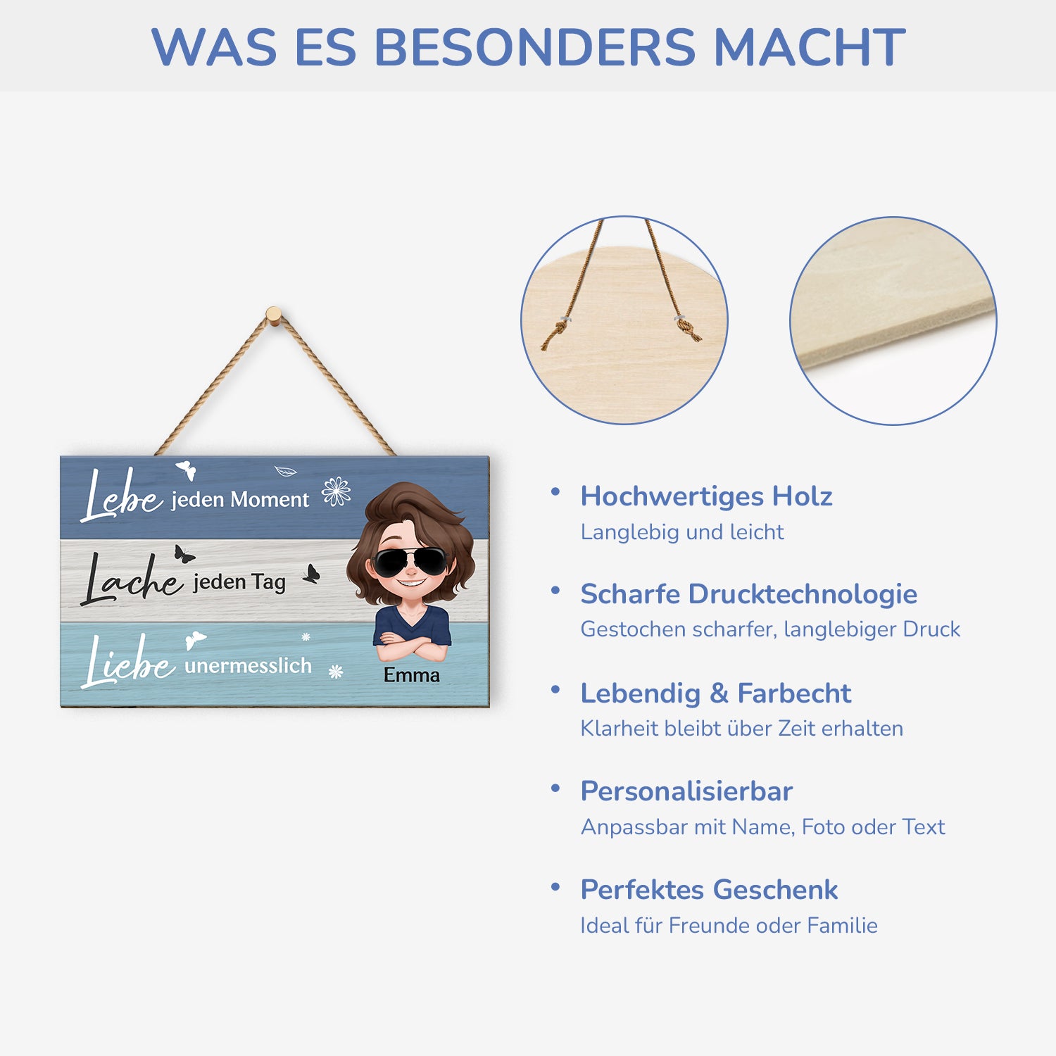 5100QGE4 liebe unermesslich holzschild personalisiert_ frauen 5100Q8YNA