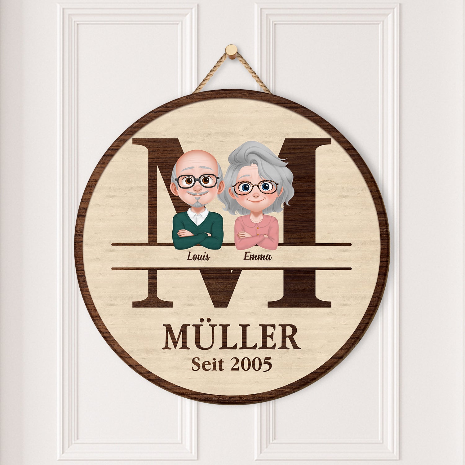 5126QGE2 familie holzschild personalisiert_ familie 5126Q3GNI