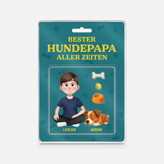 5183RGE1 bester hundepapa aller zeiten personalisierte acryl plakette hunde 5183R6YAC
