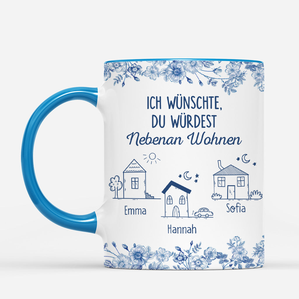 5191MGE2 ich wunschte wir wurden naher wohnen toile de jouy personalisierte tasse freundinnen_ 5191M3YAF