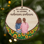 5198OGE1 ich wunschte du wurdest nebenan wohnen personalisierte 1 schicht holz ornamente beste freundinnen weihnachten 5198O3ZZF