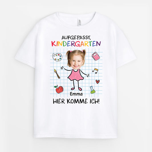 5218AGE1 kinder mit gesicht t shirt einschulung personalisiert_ 5218A36TK