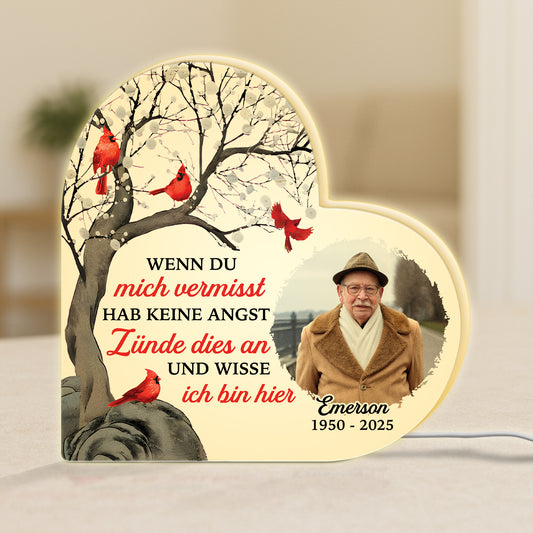 5219LGE1 zunde es an und wisse ich bin hier personalisierte lightbox_ mit foto papa zur erinnerung 5219L8TZB