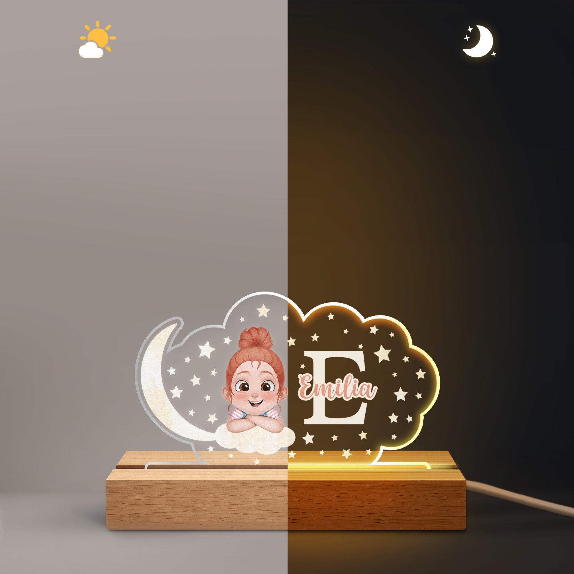 5230LGE5 die sternenklare nacht mit mond nachtlicht kinder personalisiert_ 5230LKFTK