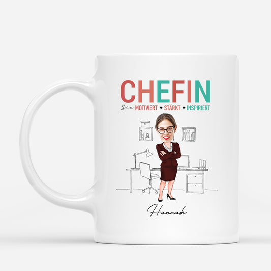 5292MGE1 chefin sie motiviert starkt inspiriert personalisierte tasse mit namen_ mit foto 5292M