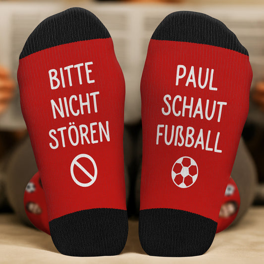 5312JGE2 bitte nicht storen personalisierte socken foto_ mann mit gesicht sportarten 5312JTQMB
