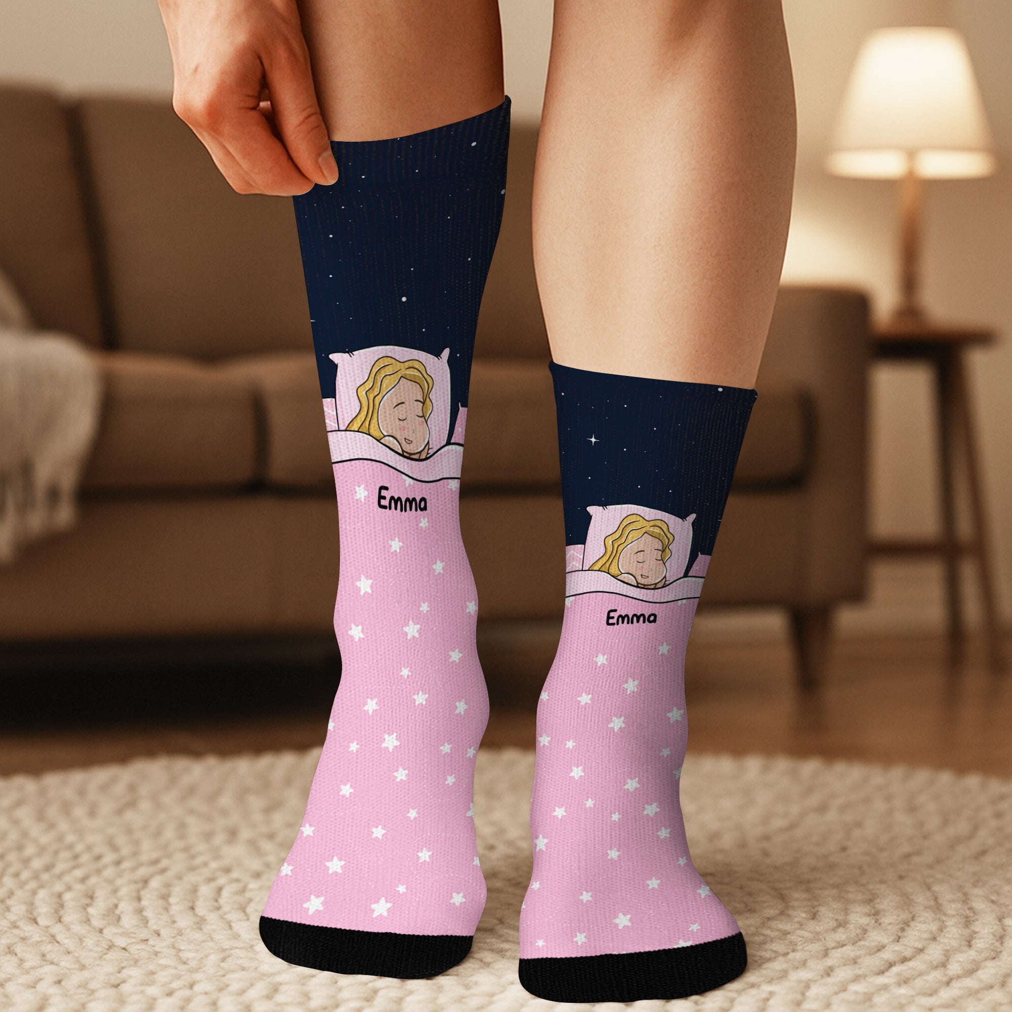 5320JGE3 ich ruhe nur meine augen aus_ socken personalisieren text_ 5320J3ZZB