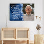 5347CGE3 du lebst in den herzen personalisierte leinwand papa mama foto zur erinnerung 5347C8TQB