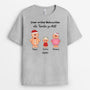 5354AGE2 unser erstes weihnachten lebkuchenmann t shirt familie personalisieren 5354ATTZI