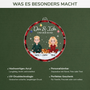 5360OGE4 du ich und die hunde personalisierter weihnachtsschmuck_ aus acryl fur paar 5360OKZ0C