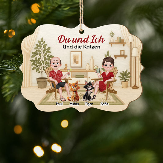 5418OGE1 du ich und die fellnasen personalisierte 1 schicht holz ornamente weihnachten paar haustier 5418O6LMG_308f5bb4 93a7 4129 9245 b4ee20c0b3d6