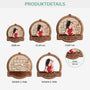 5419OGE3 verdammt ich liebe dich personalisierte 2 schicht holz ornamente paar 5419O6LQG