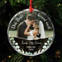5473OGE1 das beste kommt noch personalisierte glas ornamente paar zur hochzeit mit foto 5473O3PTG