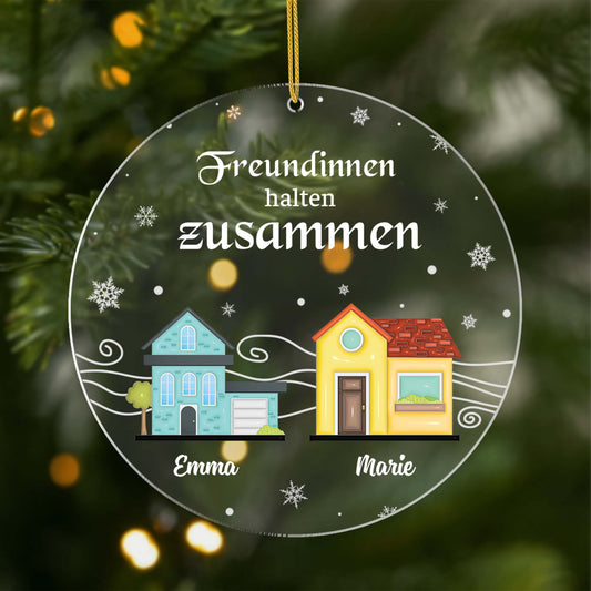 5495OGE1 freundschaft verbindet uns personalisierter weihnachtsschmuck_ acryl beste freundinnen 5495O6TNF