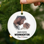 5519OGE2 unser erstes weihnachten personalisierter weihnachtsschmuck_ aus keramik mit foto 5519OKV5A