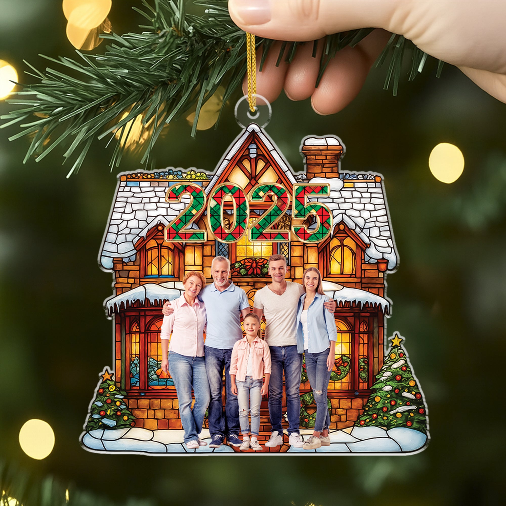 5605OGE2 bilder von familie_ personalisierter weihnachtsschmuck_ aus acryl 5605OTTZI