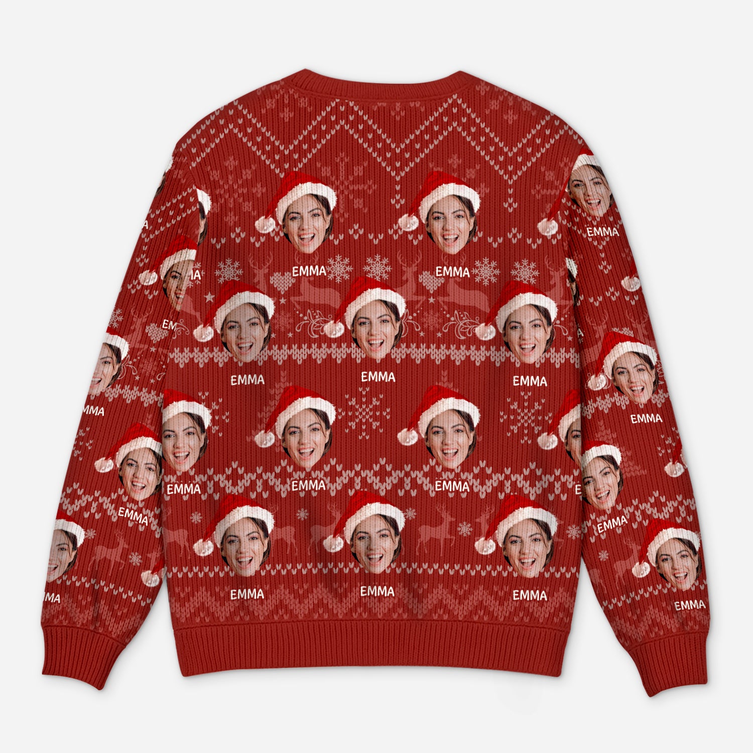 5633WGE3 lustige geschenke mit gesicht personalisierter weihnachtspullover_ mit foto 5633W8MNB