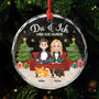 5663OGE1 du ich und die hunde personalisierter weihnachtsschmuck_ glas paar 5663O3KTC