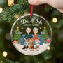 5663OGE2 du ich und die katzen personalisierter weihnachtsschmuck_ glas paar 5663O3KTD