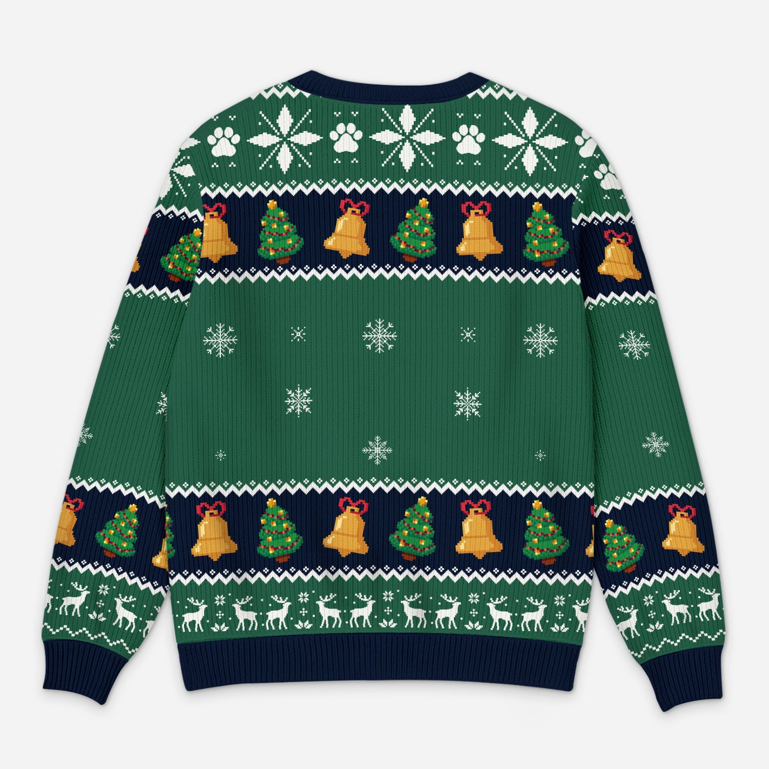 5706WGE3 eine unzertrennliche bindung zwischen mensch hund weihnachtspullover hund personalisiert_ 5706W