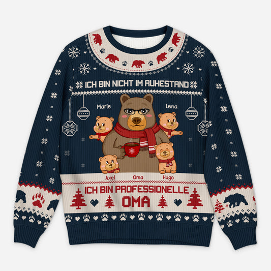 5722WGE1 ich bin nicht im ruhestand lustiger weihnachtspullover personalisiert_ rente 5722W3LZA