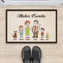 5724DGE2 familie mit hund katze fussmatte familie personalisiert_ 5724DKI7I