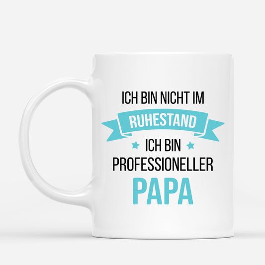 5768MGE2 ich bin nicht im ruhestand ich bin professioneller opa personalisierte tasse rente_ mann 5768M8ZAB
