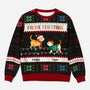 5774WGE1 frohliche weihnachten weihnachtspullover katze personalisiert_ 5774W8QND