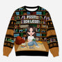 5788WGE1 psst ich lese personalisierter weihnachtspullover_ leseratten frauen_ 5788W3QMA