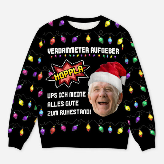 5789WGE1 schone ruhestand lustige weihnachtspullover_ personalisiert rente 5789WTTMA