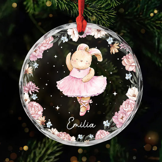 5797OGE1 ballet personalisierte glas ornamente kinder 5797O8MTK