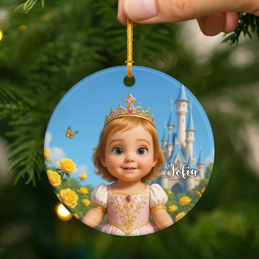 5825OGE2 kind mit foto personalisierter weihnachtsschmuck keramik kinder 5825O3Q0K