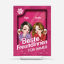 5832RGE1 beste freundinnen fur immer personalisierte acryl plakette mit stander beste freunde 5832R8MAF
