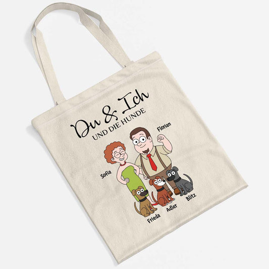 5854BGE2 du ich und der hund personalisierte tragetaschen paare 5854BKQ7C_43fa8c5c e741 42a2 885b ccbcf3ee8ce8