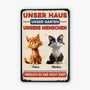 5881EGE2 mein haus mein garten meine menschen turschild katze personalisiert_ 5881E3PWD