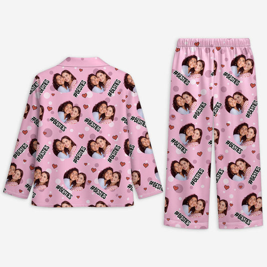 5918VGE2 fur meine bestie personalisierte pyjamas_ beste freundinnen mit gesicht 5918V8XCF