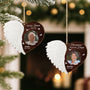 5920OGE2 ich bin immer bei dir personalisierte 1 schicht holz ornamente papa mit foto weihnachten zur erinnerung 5920O8TCB