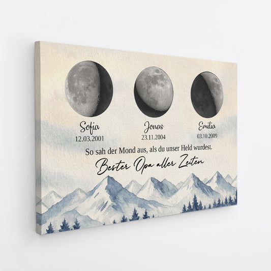 5934CGE2 so sah der mond aus als du meine oma mein opa wurdest personalisierte mondphasen leinwand 5934C6MMB