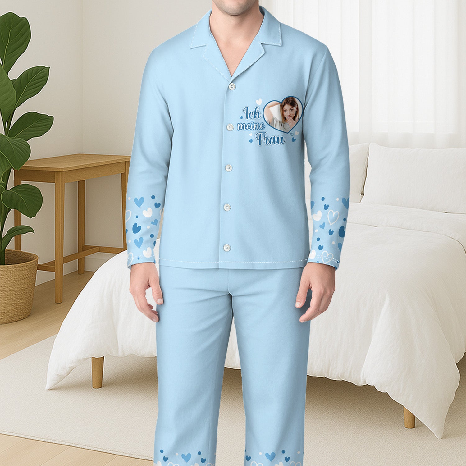 5963VGE1 ich liebe dich personalisierte pyjamas_ paare 5963V8LQG_3