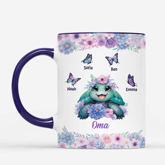 5987MGE2 lila rose schildkrote schmetterlings oma mama tasse personalisieren_ 5987M3QNA