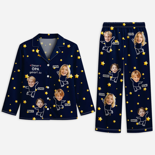 5996VGE1 diese oma dieser opa gehort zu personalisierte pyjamas opa oma mit gesicht 5996V6YNA